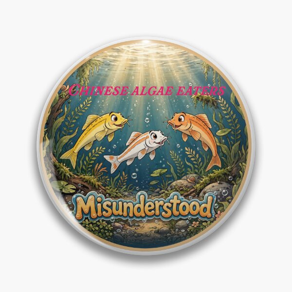 Item preview, Chinese Algae Eaters, Misunderstood.  designed and sold by NotSoSubtleRosiePeas.