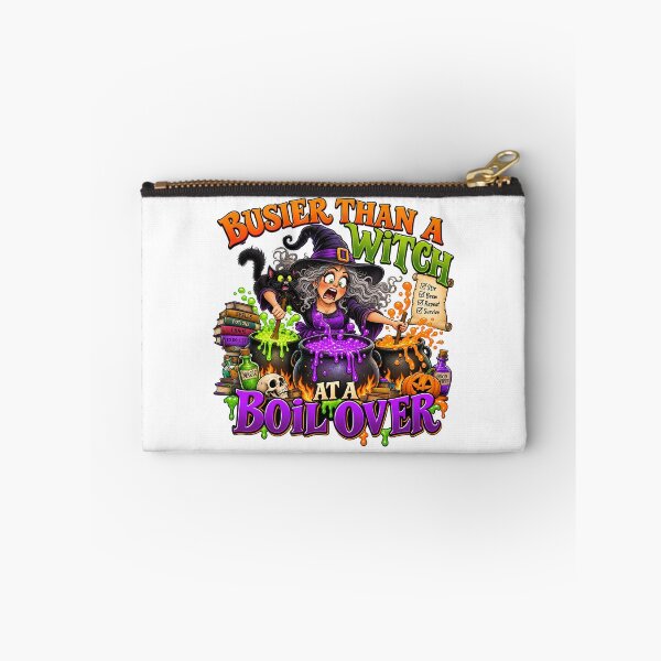 Item preview, BUSIER THAN A WITCH AT A BOIL OVER designed and sold by WheelieGdArt.