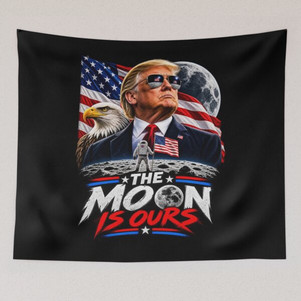 Item preview, The Moon Is Ours designed and sold by DrewGutkows.
