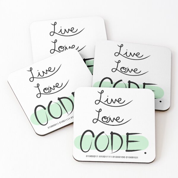 Item preview, Live Love CODE designed and sold by Asha-Art.