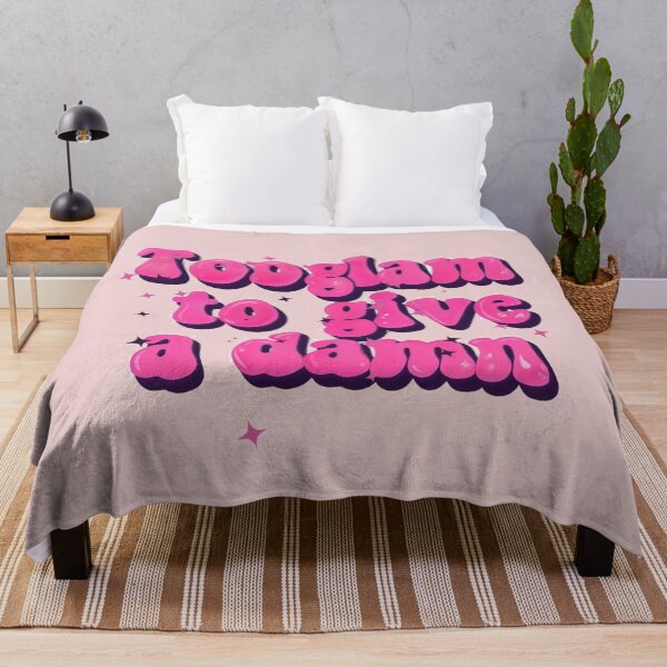 Item preview, Too glam to give a damn designed and sold by Stefrait-7.