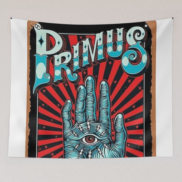 Item preview, Primus Original Custom Vintage Music Band Tee Unique Poster Wall Art designed and sold by Cool Robot Bro..