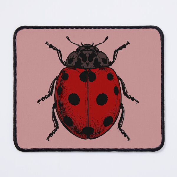 Item preview, Vintage Ladybug Illustration Nature Lover Insect Art designed and sold by MintaApparel.