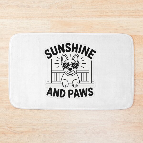 Item preview, Sunshine and Paws Dog Mom Design designed and sold by NiftyWrx.