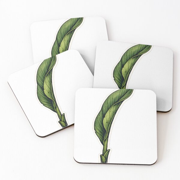Item preview, The Leaf That Wouldn't Quit Funny Houseplant Botanical Art designed and sold by Naviora.