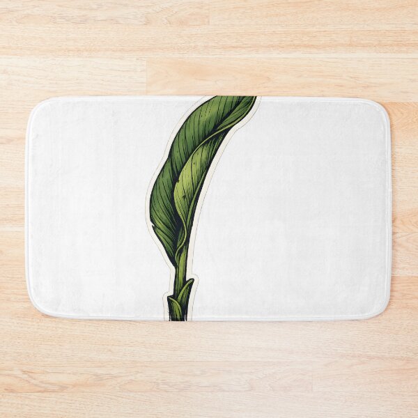 Item preview, The Leaf That Wouldn't Quit Funny Houseplant Botanical Art designed and sold by Naviora.