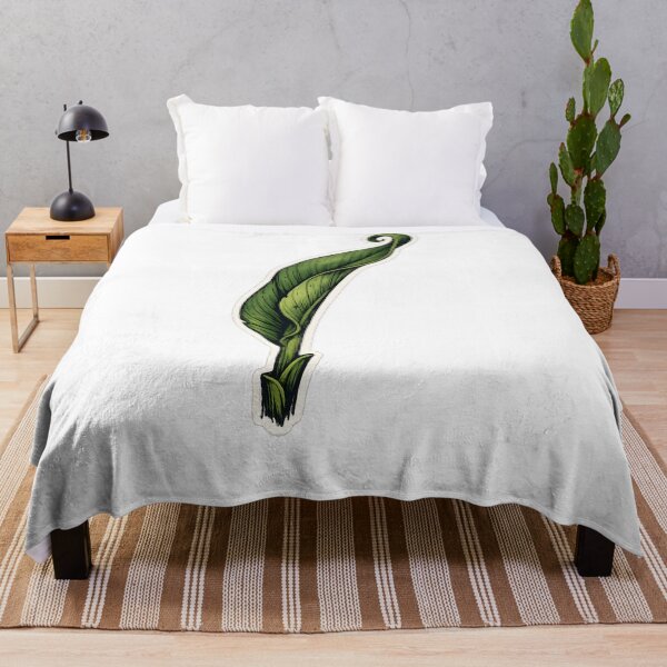 Item preview, The Leaf That Wouldn't Quit Funny Houseplant Botanical Art designed and sold by Naviora.
