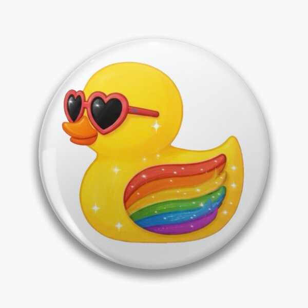 Item preview, Sunny Sparkles the Duck  designed and sold by ArtbyMeLLC.