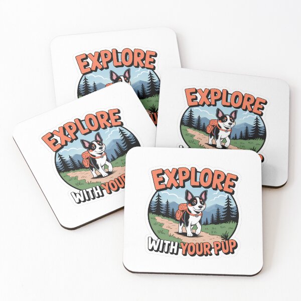 Item preview, Explore with Your Pup Comic Style designed and sold by NiftyWrx.