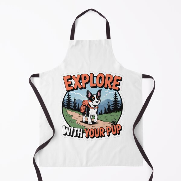 Item preview, Explore with Your Pup Comic Style designed and sold by NiftyWrx.
