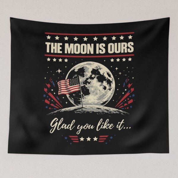 Item preview, The Moon Is Ours designed and sold by DrewGutkows.