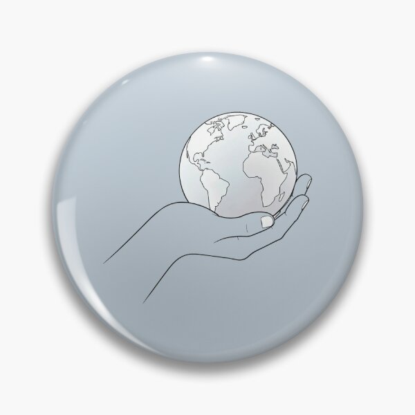 Item preview, A globe held in the hand designed and sold by MagelliShop.