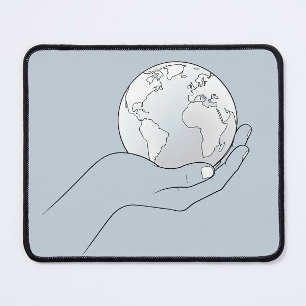 Item preview, A globe held in the hand designed and sold by MagelliShop.