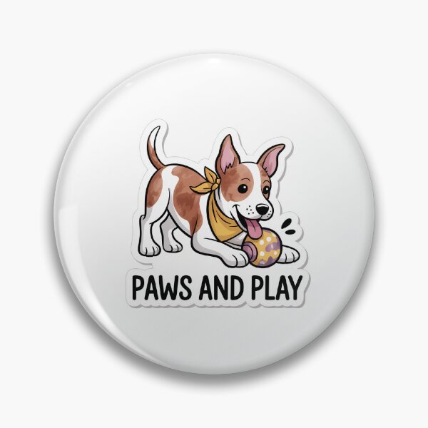 Item preview, Paws and Play Watercolor Bandana Dog designed and sold by NiftyWrx.