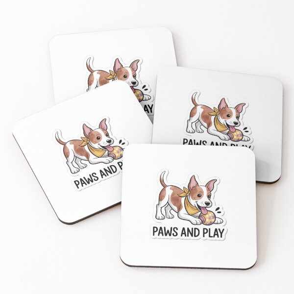 Item preview, Paws and Play Watercolor Bandana Dog designed and sold by NiftyWrx.