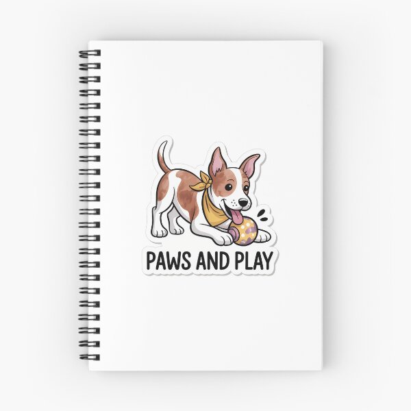 Item preview, Paws and Play Watercolor Bandana Dog designed and sold by NiftyWrx.