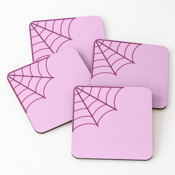 Item preview, Purple Corner Spider Web Minimalist Halloween designed and sold by SolutionsArt.