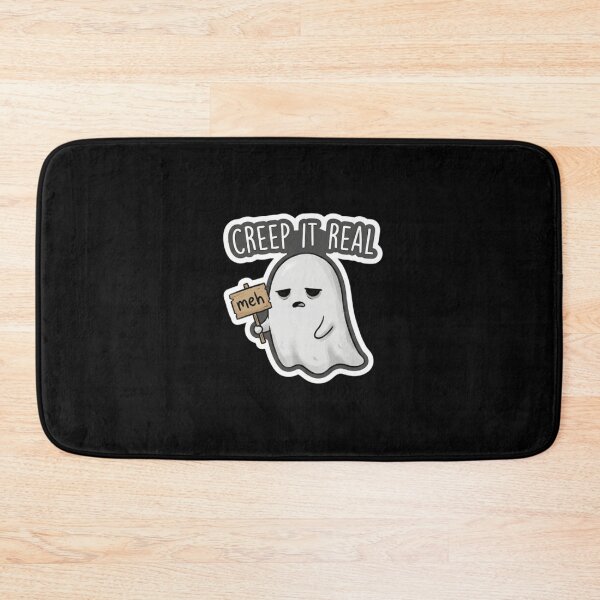 Item preview, Creep It Real Halloween Ghost Sticker designed and sold by Cerys-GS.