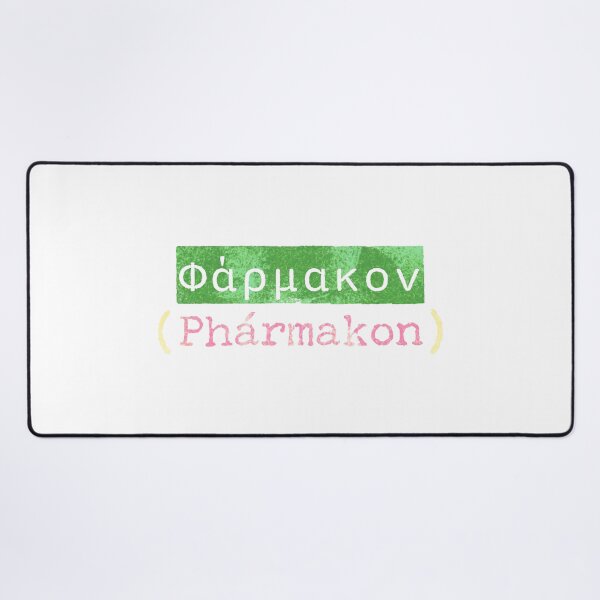 Item preview, Φάρμακον (Phármakon) - The Greek Word for Remedy designed and sold by silviaxe.