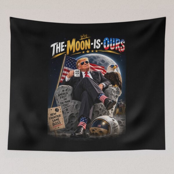 Item preview, The-Moon-Is-Ours designed and sold by DrewGutkows.