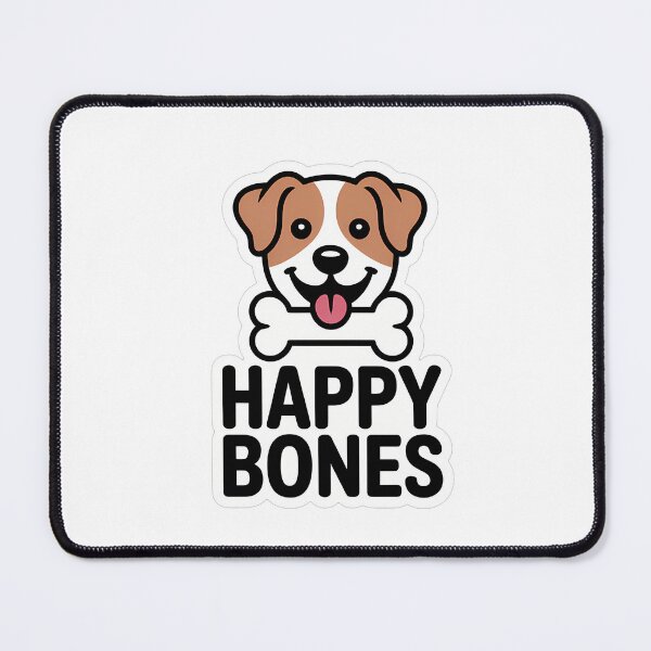 Item preview, Happy Bones Dog Mom Quote designed and sold by NiftyWrx.