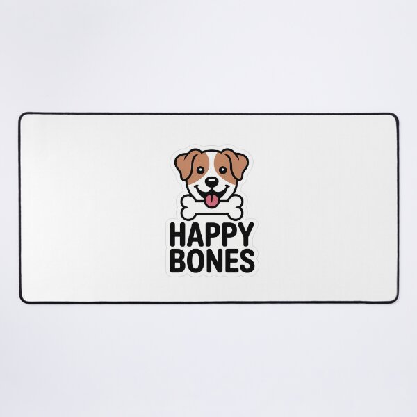 Item preview, Happy Bones Dog Mom Quote designed and sold by NiftyWrx.
