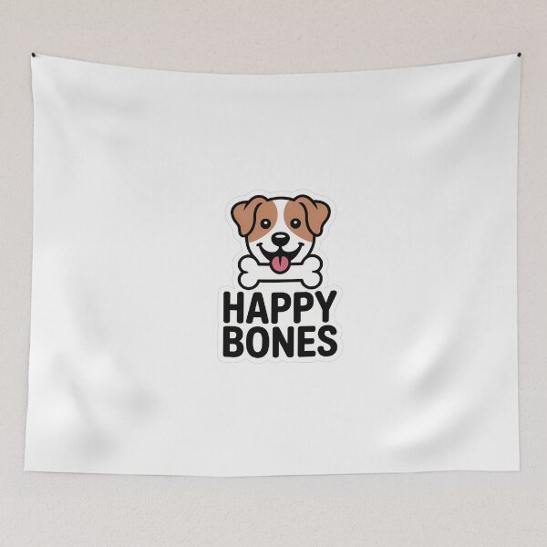 Item preview, Happy Bones Dog Mom Quote designed and sold by NiftyWrx.