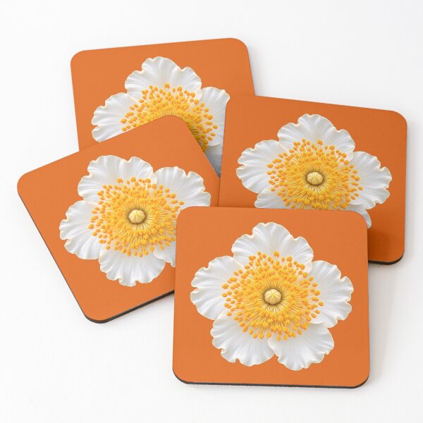 Item preview, White Cobra Saffron Flower – Mesua Ferrea designed and sold by HO•Designs.
