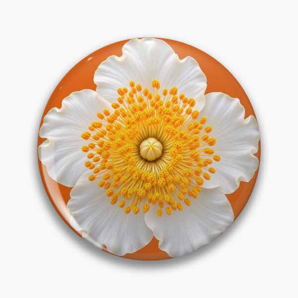 Item preview, White Cobra Saffron Flower – Mesua Ferrea designed and sold by HO•Designs.
