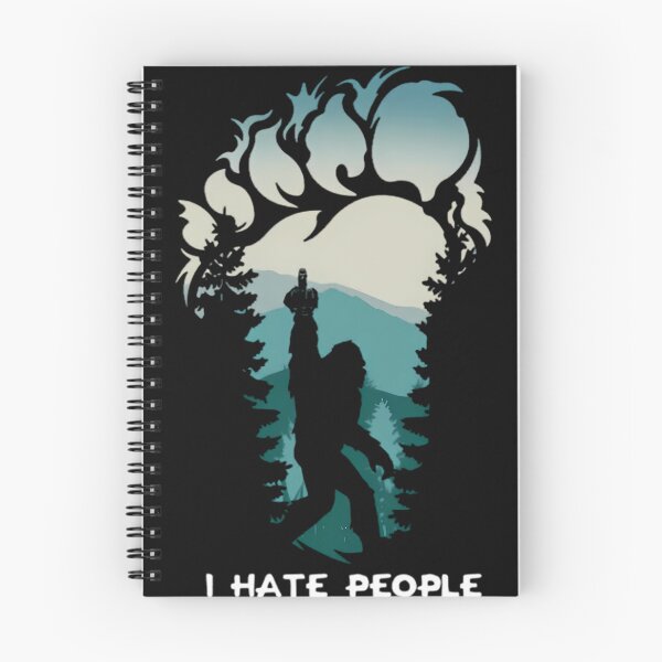 Item preview, I Hate People Bigfoot Big Foot designed and sold by FormVivid.