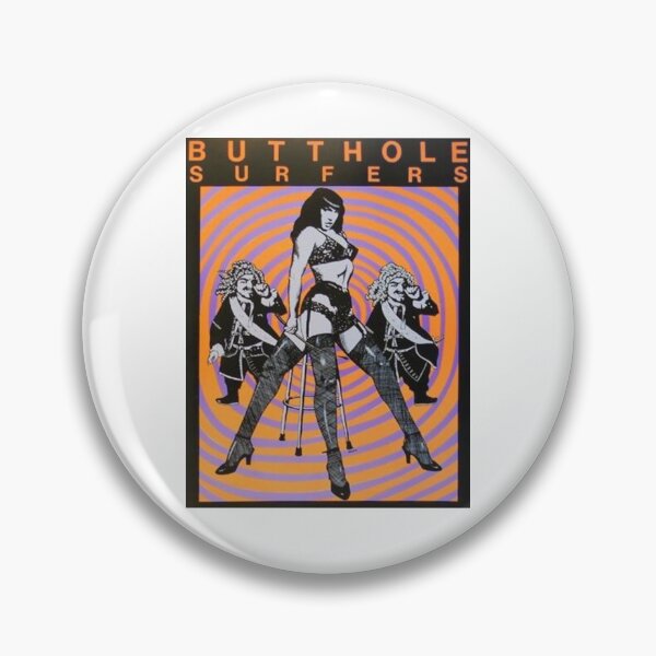 Item preview, Butthole Surfers Original Custom Vintage Music Band Tee Unique Poster Wall Art designed and sold by Cool Robot Bro..