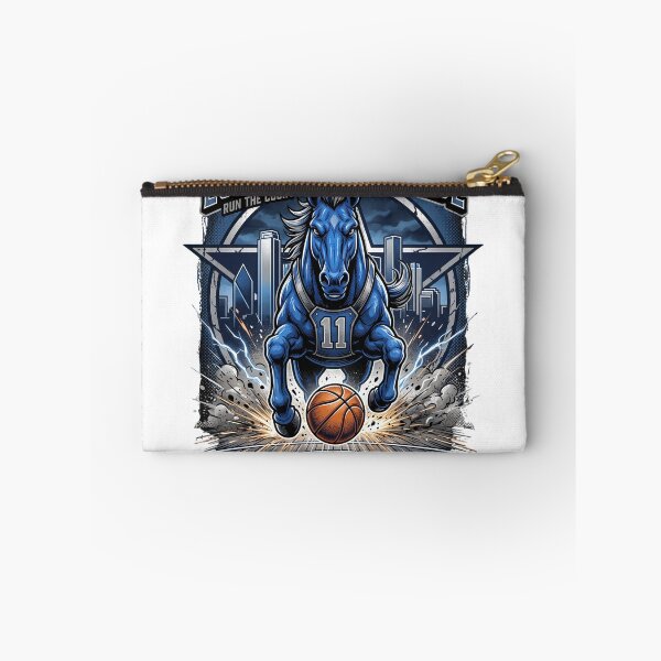 Item preview, Lone Star Stampede Dallas Basketball Stallion Mascot Art designed and sold by Pandora´s Box.