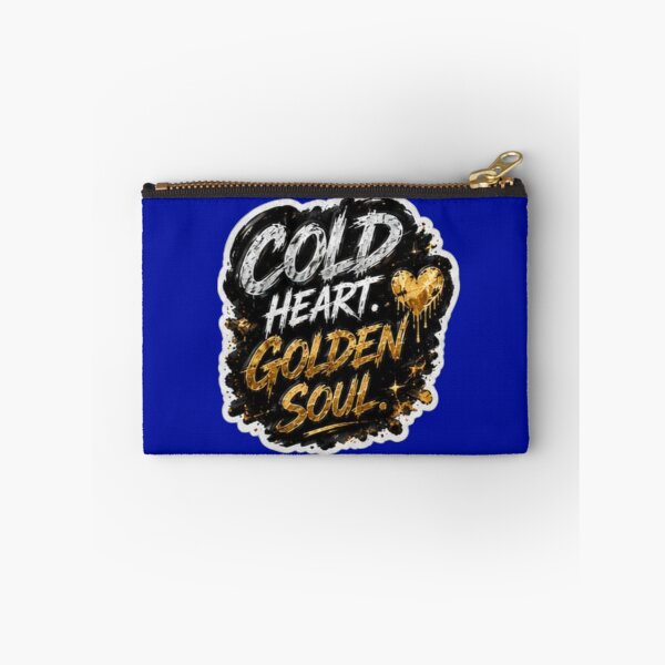 Item preview, Cold Heart Golden Soul Dripping Graffiti Sticker designed and sold by Scro-Ciob-Shop.