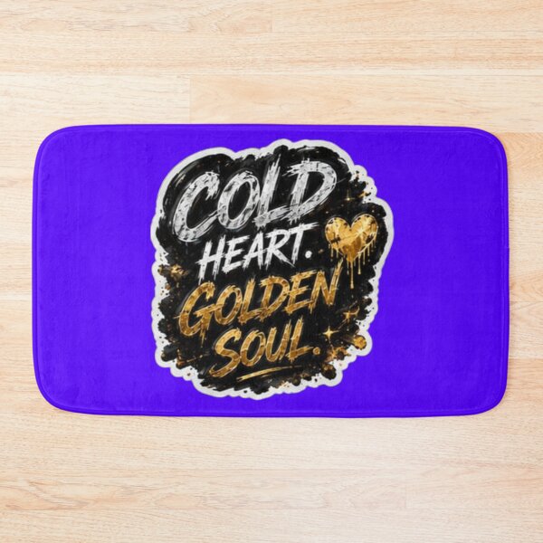 Item preview, Cold Heart Golden Soul Dripping Graffiti Sticker designed and sold by Scro-Ciob-Shop.