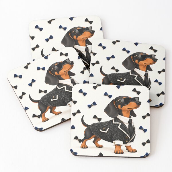 Item preview, A fashionista Dachshund designed and sold by saranagliccuris.