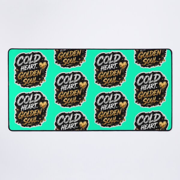 Item preview, Cold Heart Golden Soul Dripping Graffiti Sticker designed and sold by Scro-Ciob-Shop.