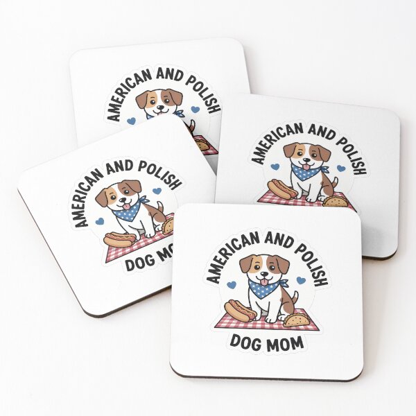 Item preview, American And Polish Dog Mom designed and sold by NiftyWrx.