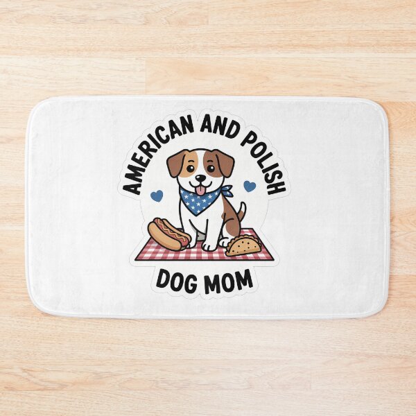 Item preview, American And Polish Dog Mom designed and sold by NiftyWrx.