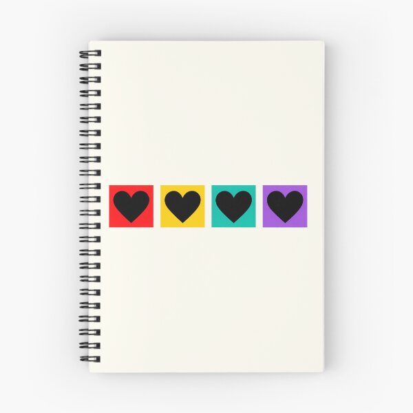 Item preview, Retro Minimalist Pop Art Black Heart Color Block designed and sold by ANJ Creative Designs.
