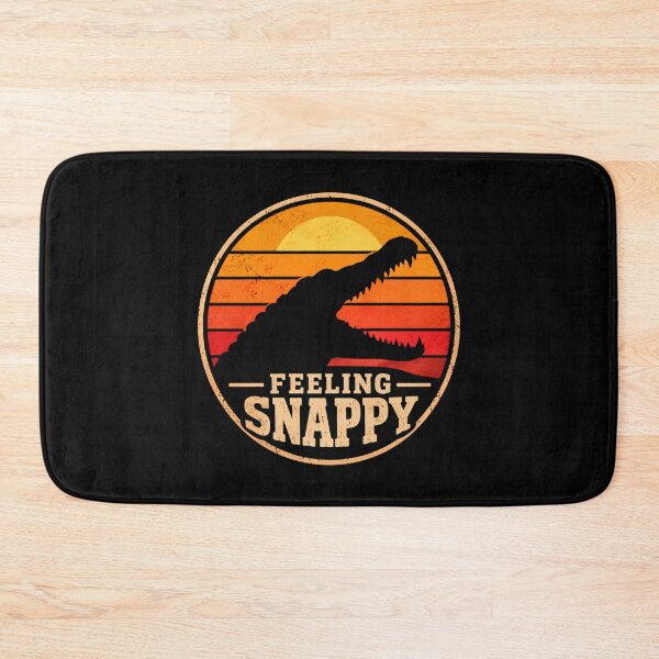 Item preview, Distressed Feeling Snappy Alligator designed and sold by DemureArtsy.