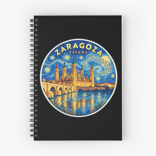 Item preview, Zaragoza España: Basílica del Pilar Starry Night designed and sold by CircinusStore.