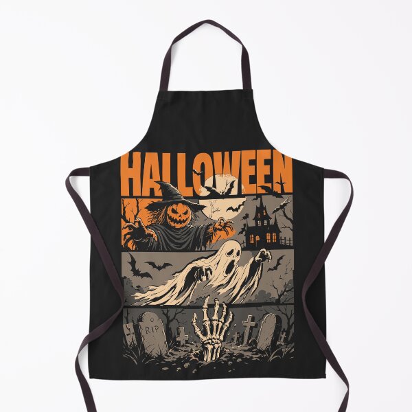 Item preview, Halloween Horror Movie Monsters - Spooky Pumpkin Head Scarecrow, Ghost, Zombie Skeleton designed and sold by legendaryskins.