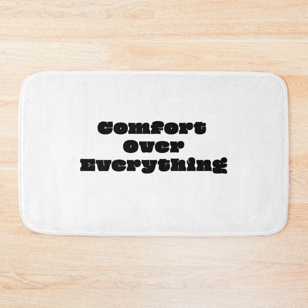 Item preview, Comfort Over Everything – Cozy Minimalist Typography Quote designed and sold by MG.STUDIO.