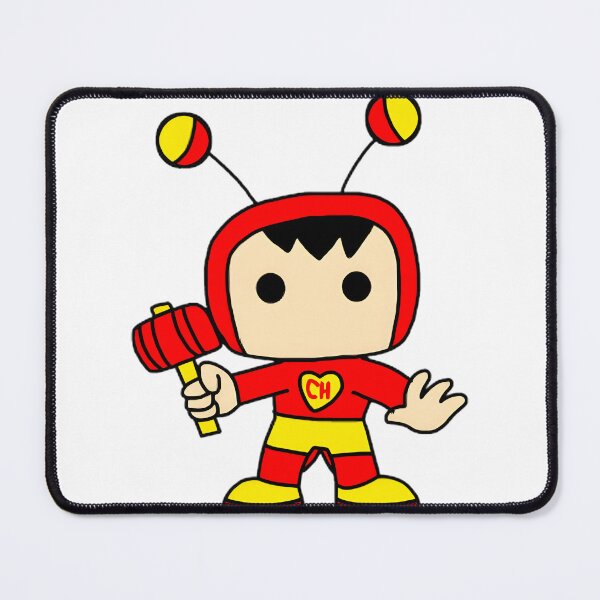 Item preview, El Chapulin Colorado Inspired Pop Art Figure Design designed and sold by mikewolf710.