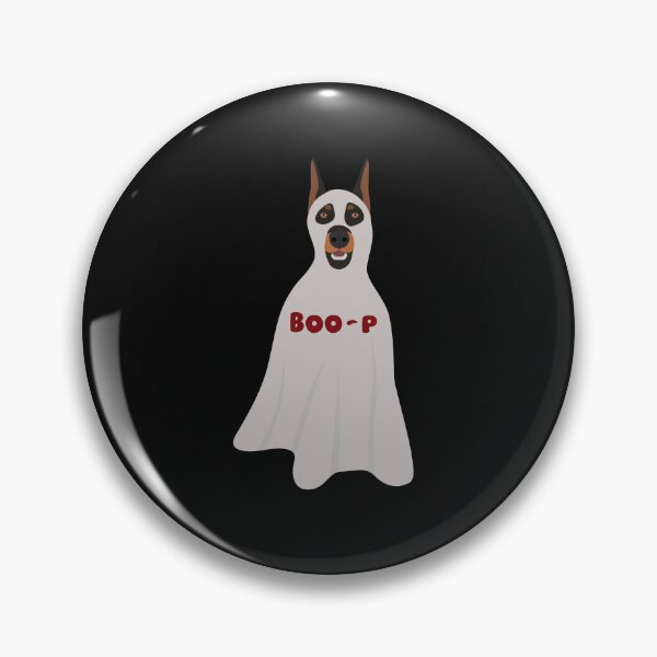 Item preview, Boo p ghost dog halloween 2026 designed and sold by stormk10.