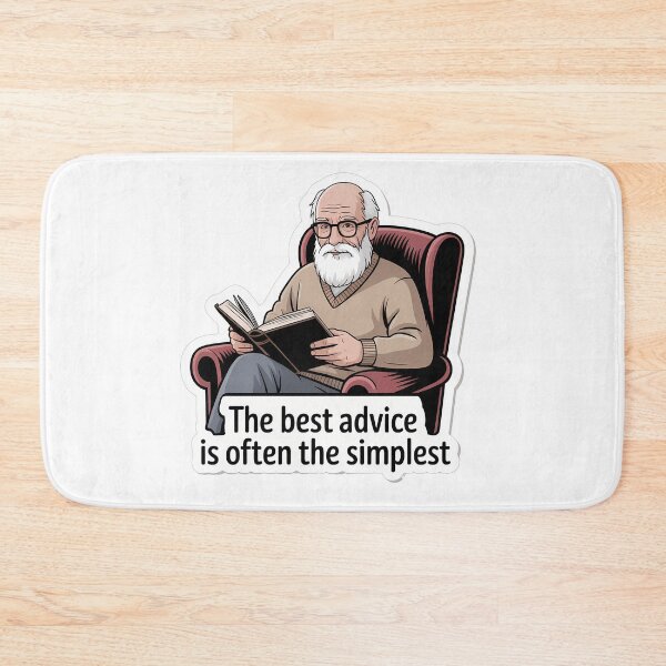 Item preview, Wise Grandfather with Simple Advice designed and sold by NiftyWrx.