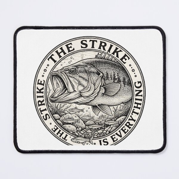 Item preview, The Strike Is Everything Vintage Bass Emblem designed and sold by one-offtees.