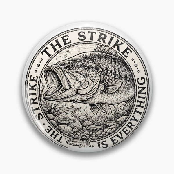 Item preview, The Strike Is Everything Vintage Bass Emblem designed and sold by one-offtees.