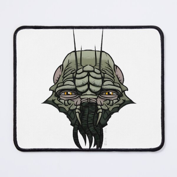 Item preview, District Prawn Alien Sci-Fi Creature Illustration designed and sold by mikewolf710.