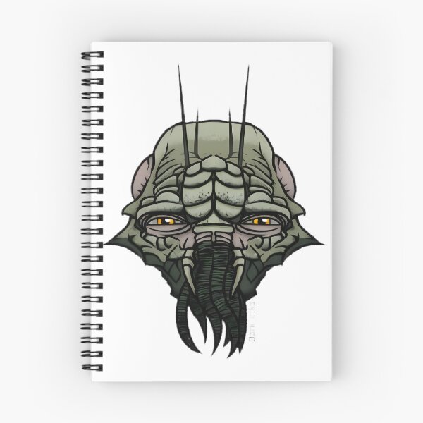 Item preview, District Prawn Alien Sci-Fi Creature Illustration designed and sold by mikewolf710.